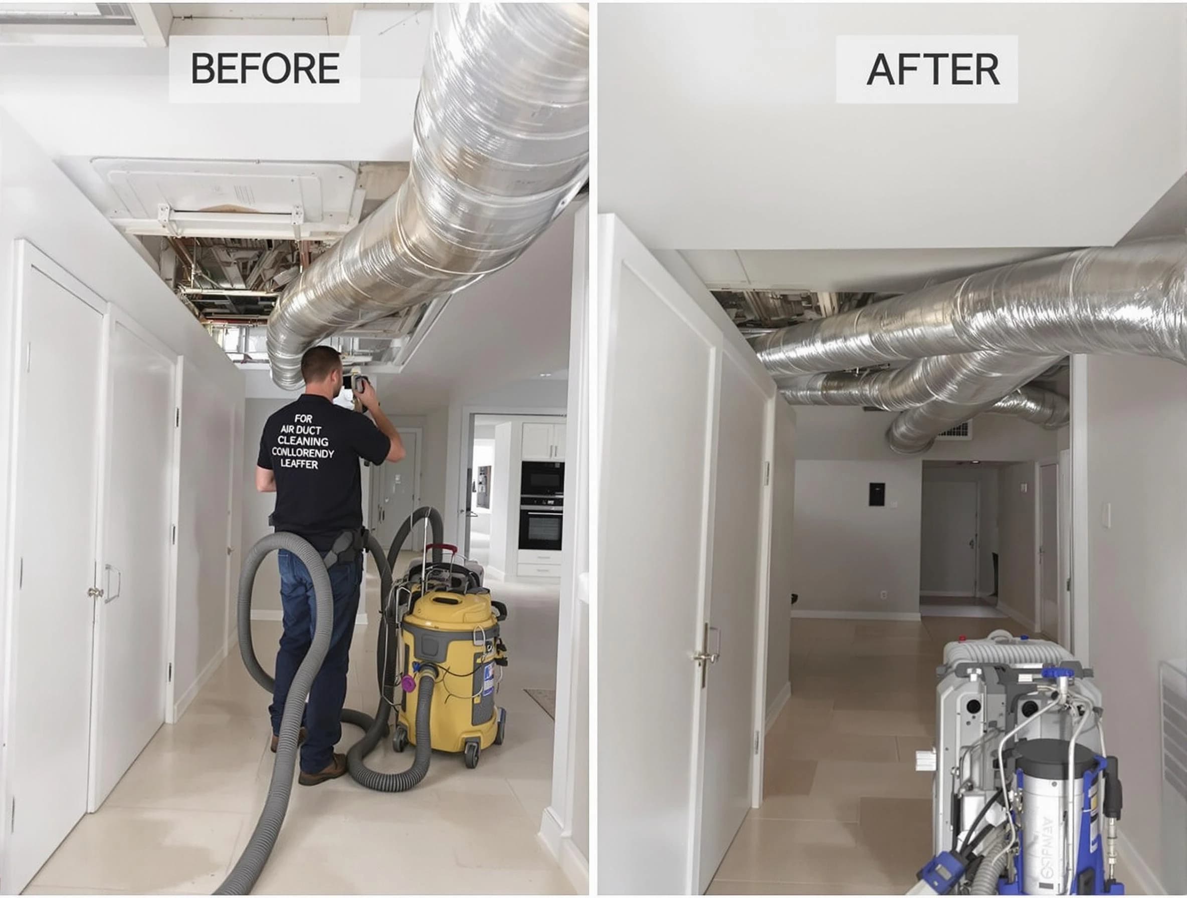 Emporia Air Duct Cleaning professional performing thorough air duct cleaning in Emporia