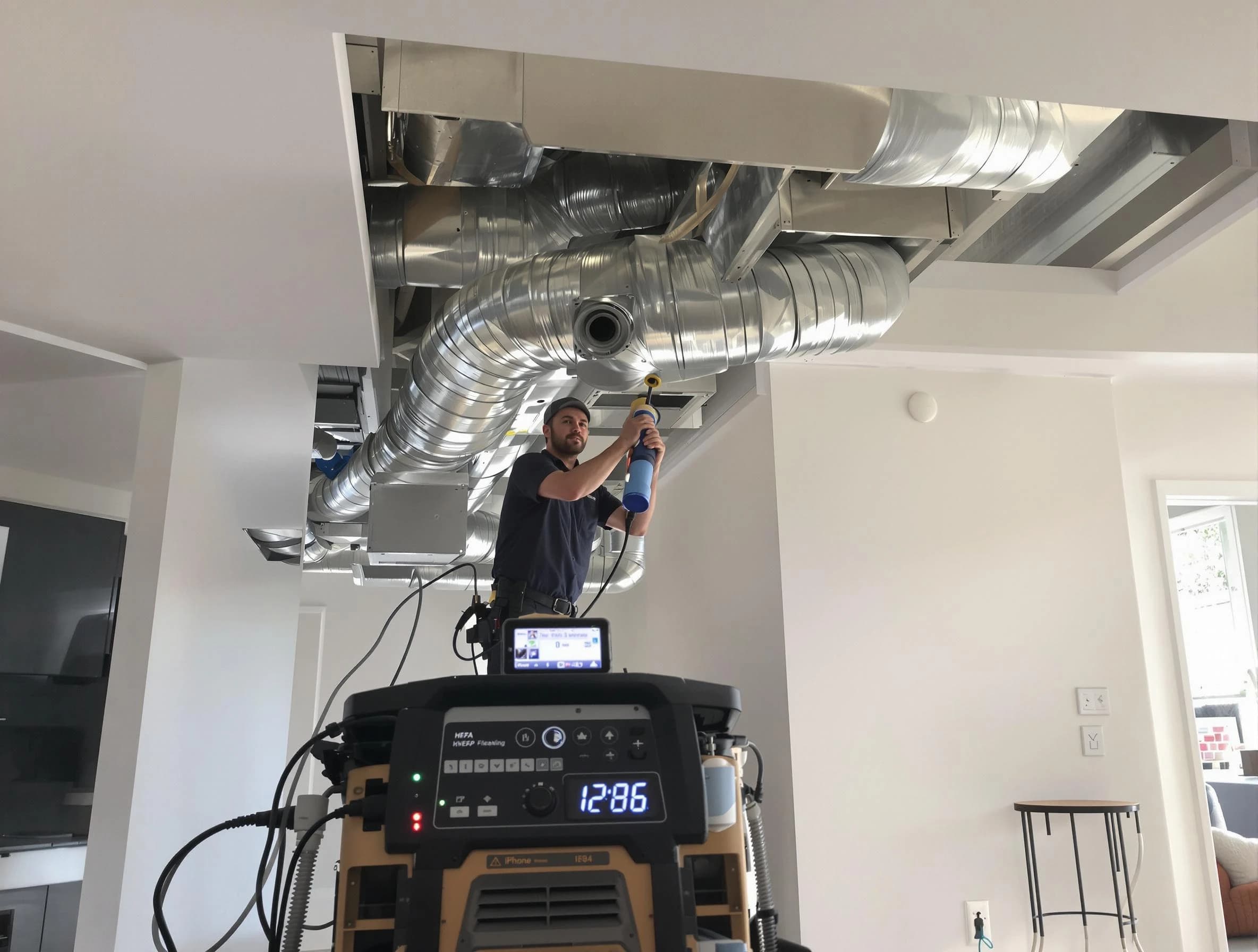 Advanced pure air duct cleaning by Emporia Air Duct Cleaning in Emporia