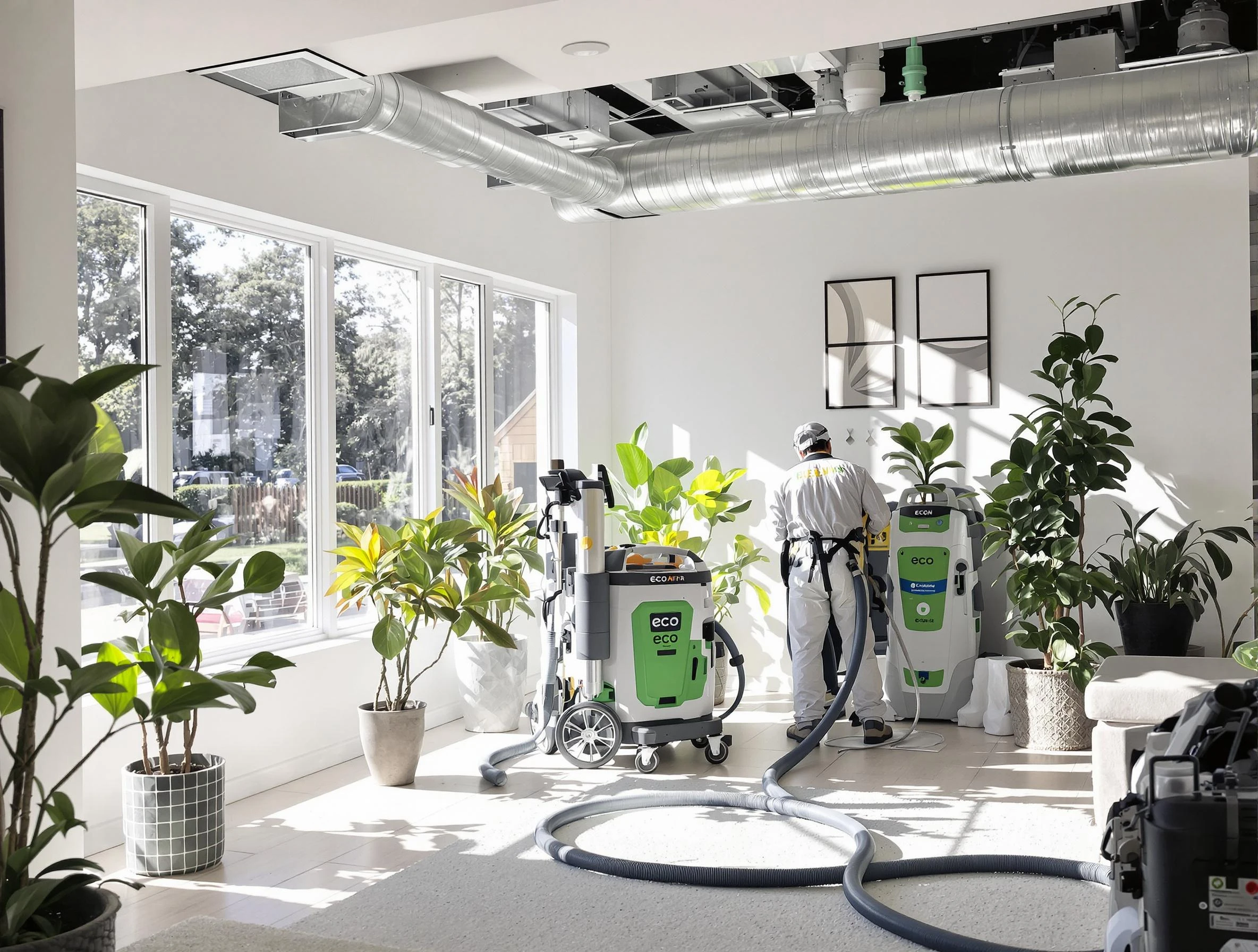 Environmentally-friendly duct cleaning by Emporia Air Duct Cleaning in Emporia